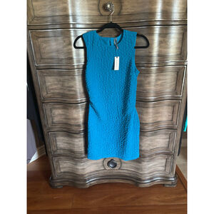Women's Anthropologie Dress Size S Blue nwt